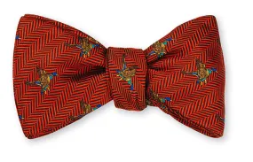 Orange Edgewater Ducks Bow Tie - B5356