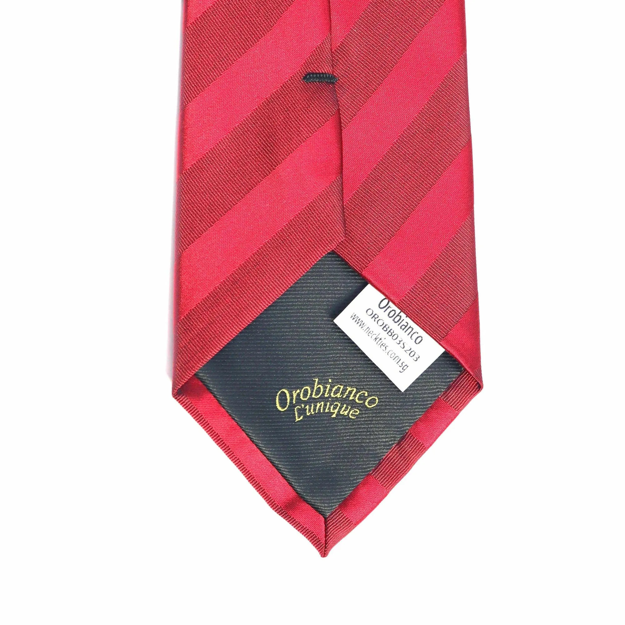 Orobianco L'unique Red Satin with Twill