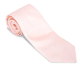 Pale Pink Derwin Repp Necktie - F5032