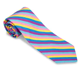 Pastel Emory Stripes Necktie - F5276