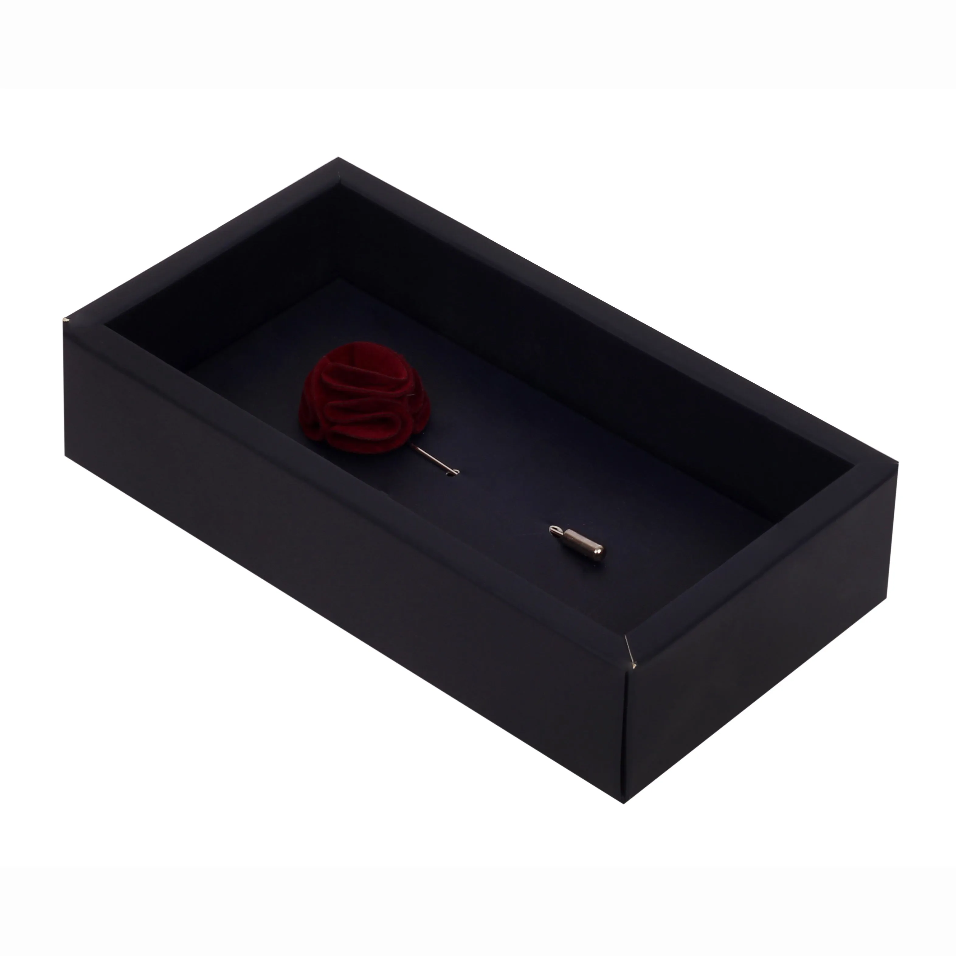 Peluche The Dahlia Flower Maroon Brooch Lapel Pin