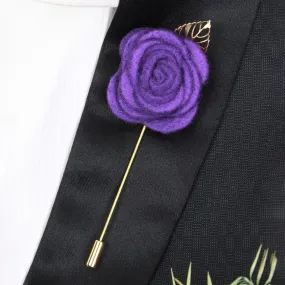 Peluche The Prince Charming Purple Brooch Lapel Pin