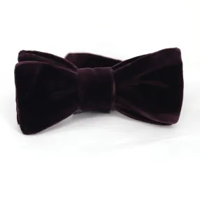 Pre-tied Velvet Bow Tie ERMENEGILDO ZEGNA