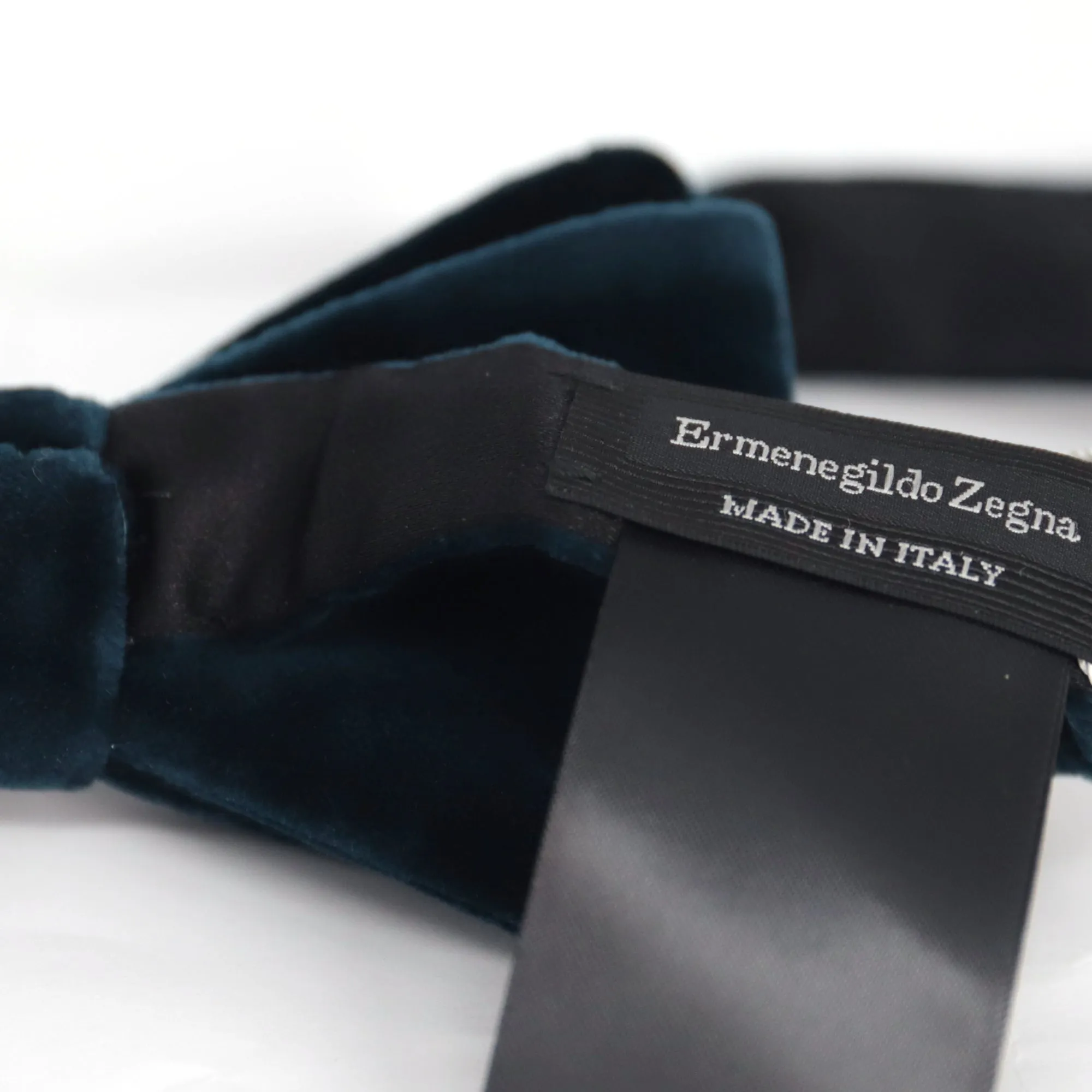 Pre-tied Velvet Bow Tie ERMENEGILDO ZEGNA