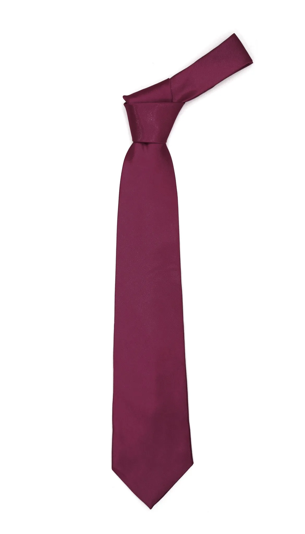 Premium Microfiber Purple Violet Necktie