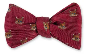 Red Fox Mask Bow Tie - B2004