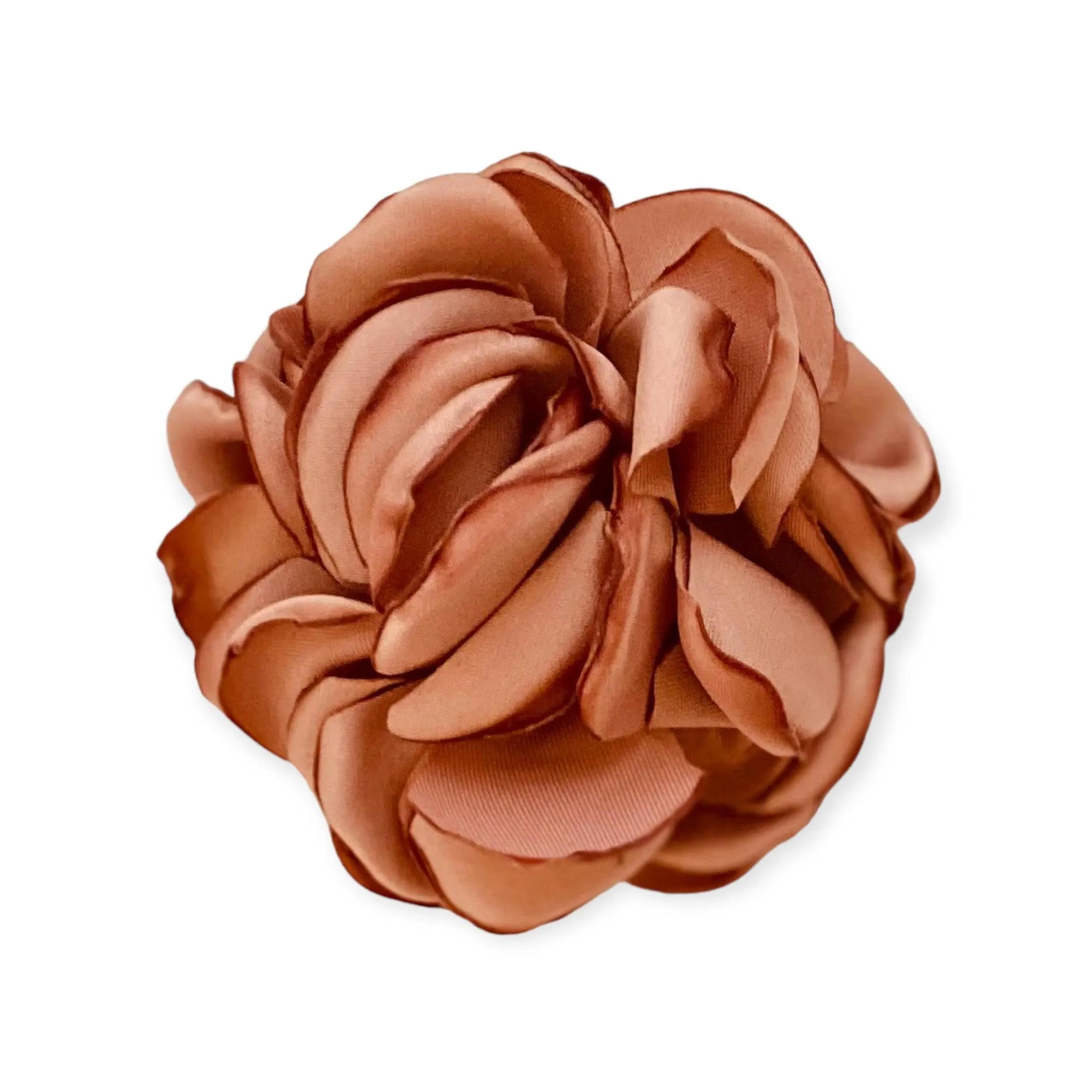 Satin Floral Lapel Pins, Brooches, Hair Accessories