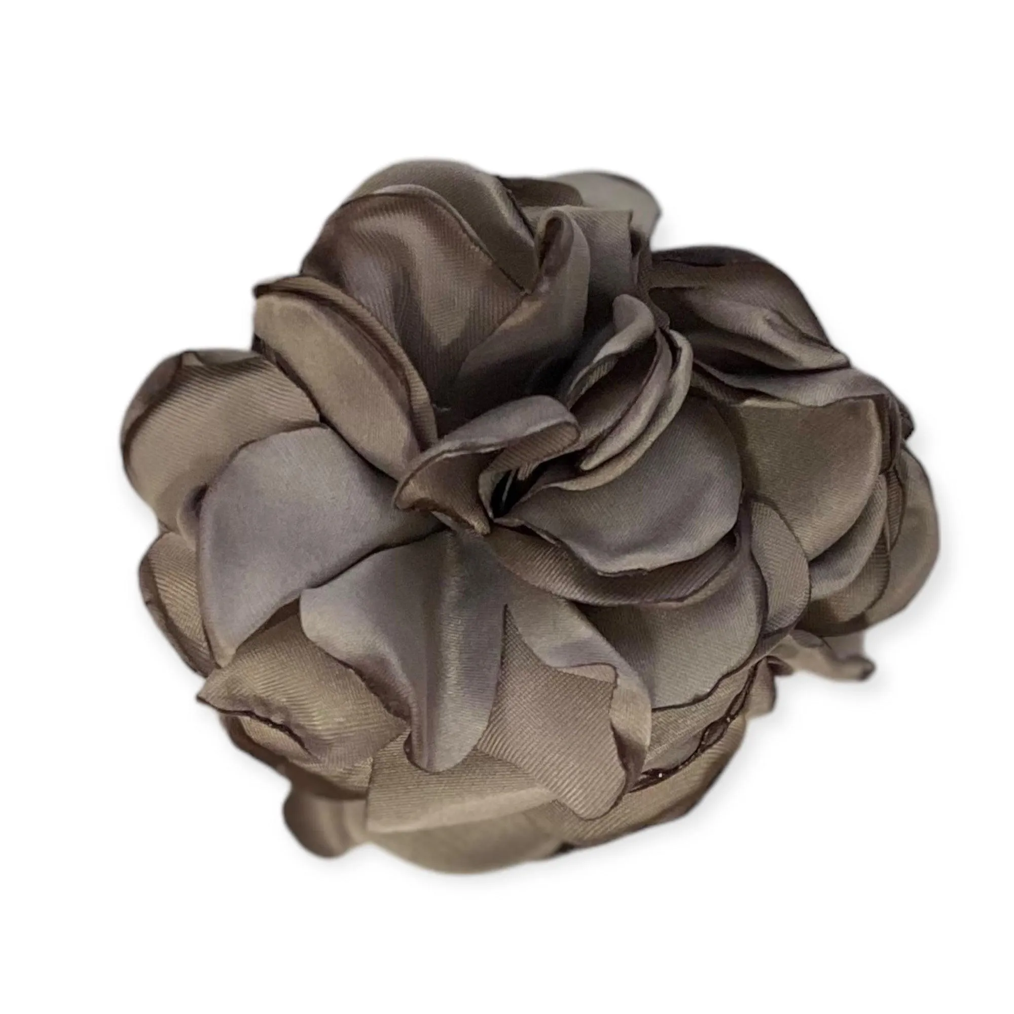 Satin Floral Lapel Pins, Brooches, Hair Accessories