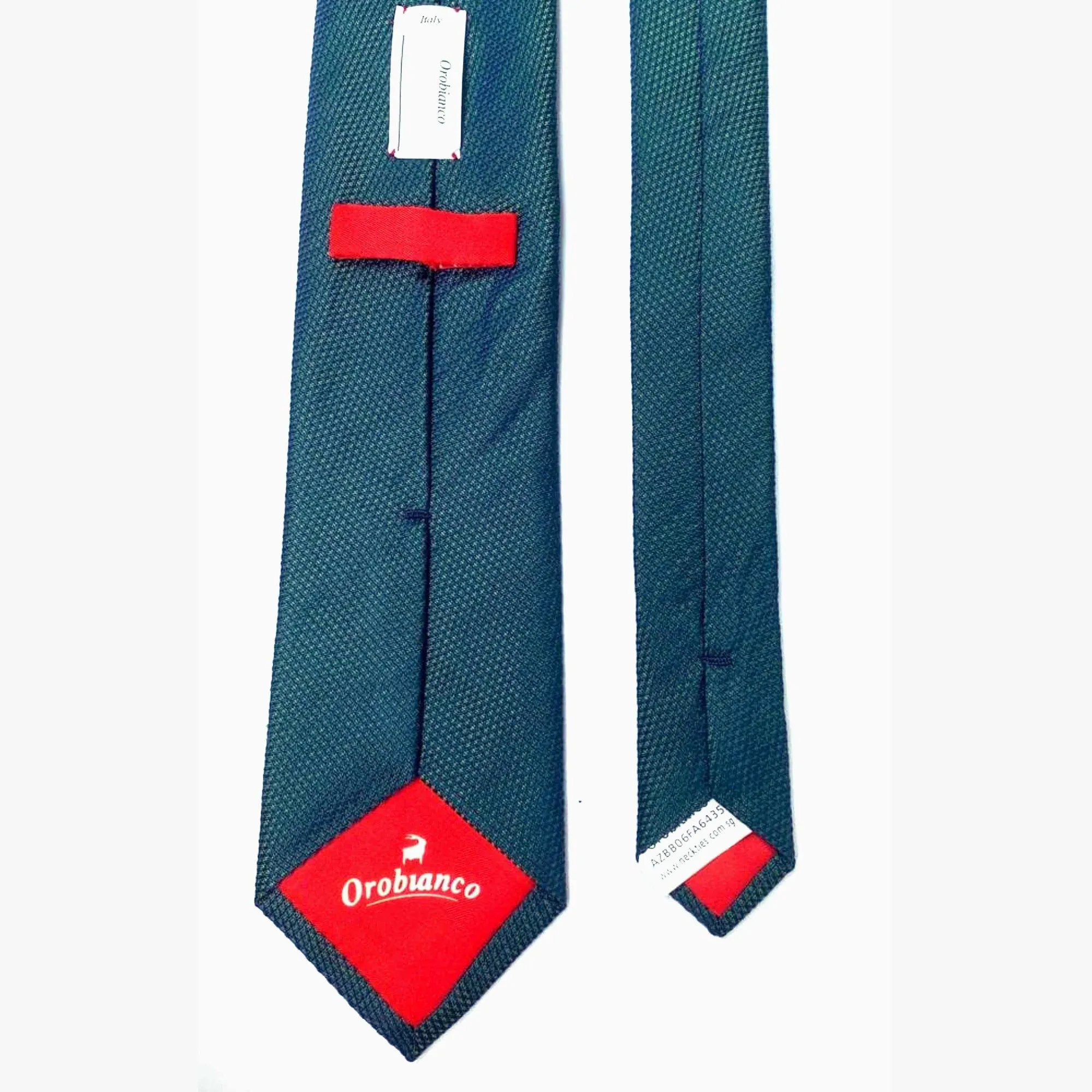 Teal Orobianco Necktie