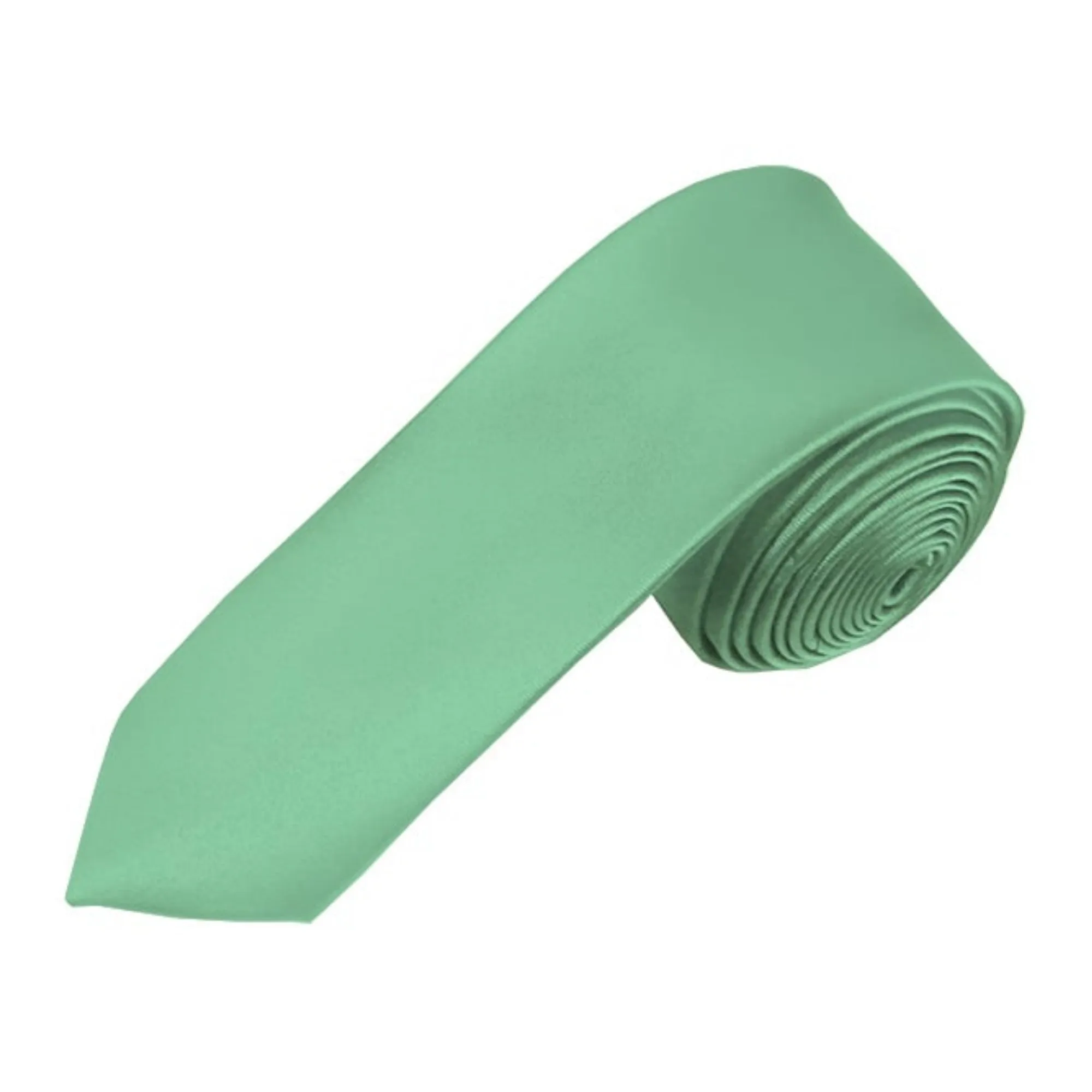 TheDapperTie Boy's Solid Color 2.75 Inch Wide And 48 Inch Long Neckties