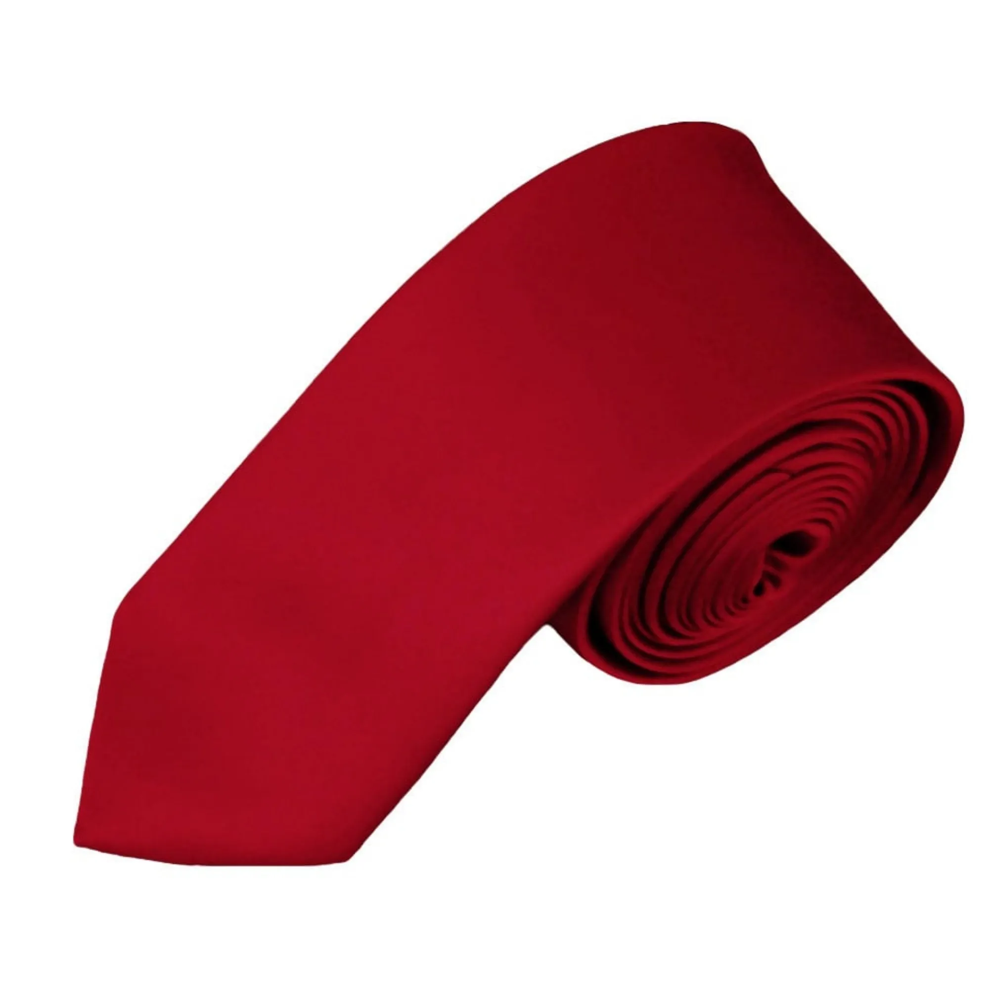 TheDapperTie Boy's Solid Color 2.75 Inch Wide And 48 Inch Long Neckties