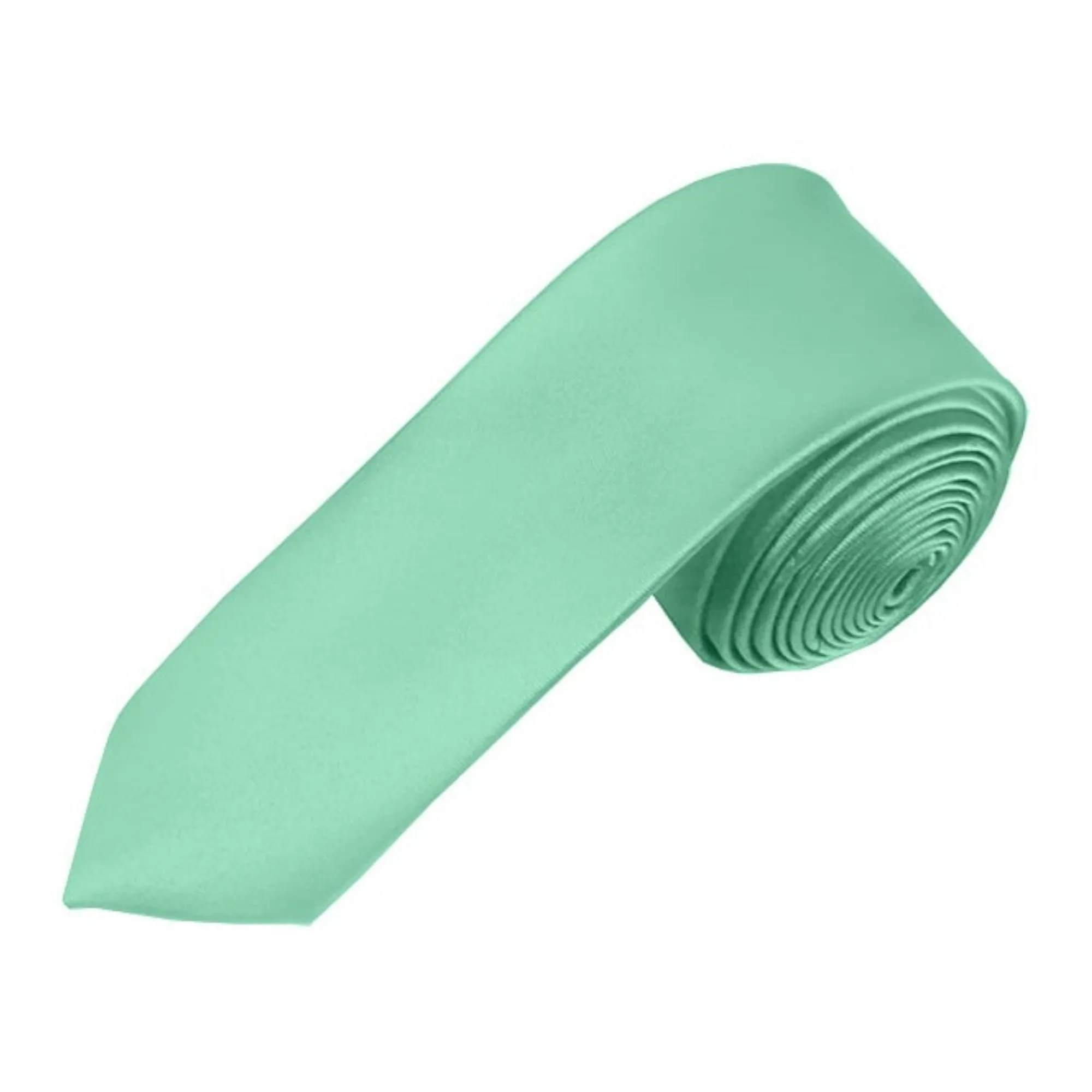 TheDapperTie Boy's Solid Color 2.75 Inch Wide And 48 Inch Long Neckties