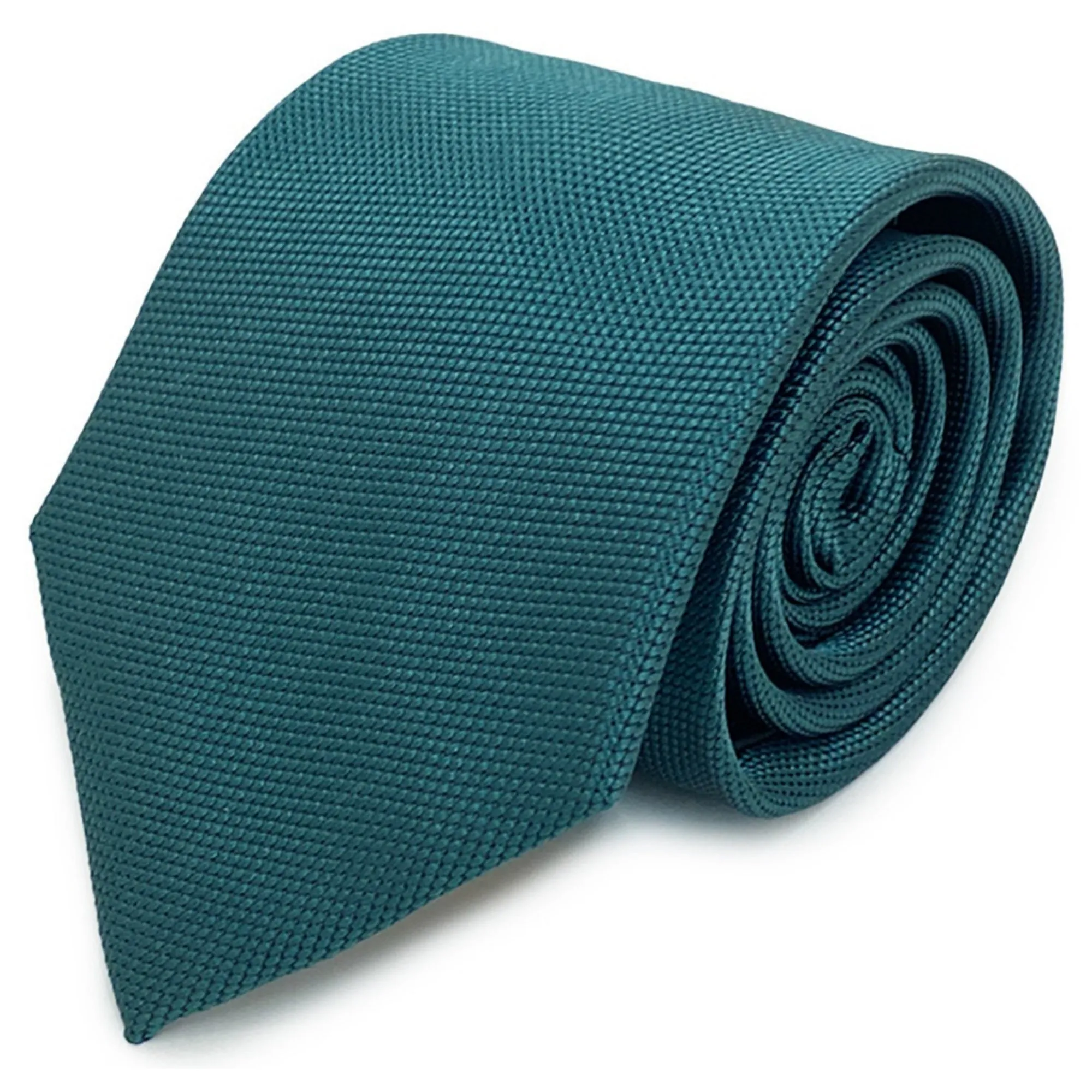 TheDapperTie Boy's Solid Color Microfiber Poly Woven 2.5 Inch Wide And 49 Inch Long Necktie