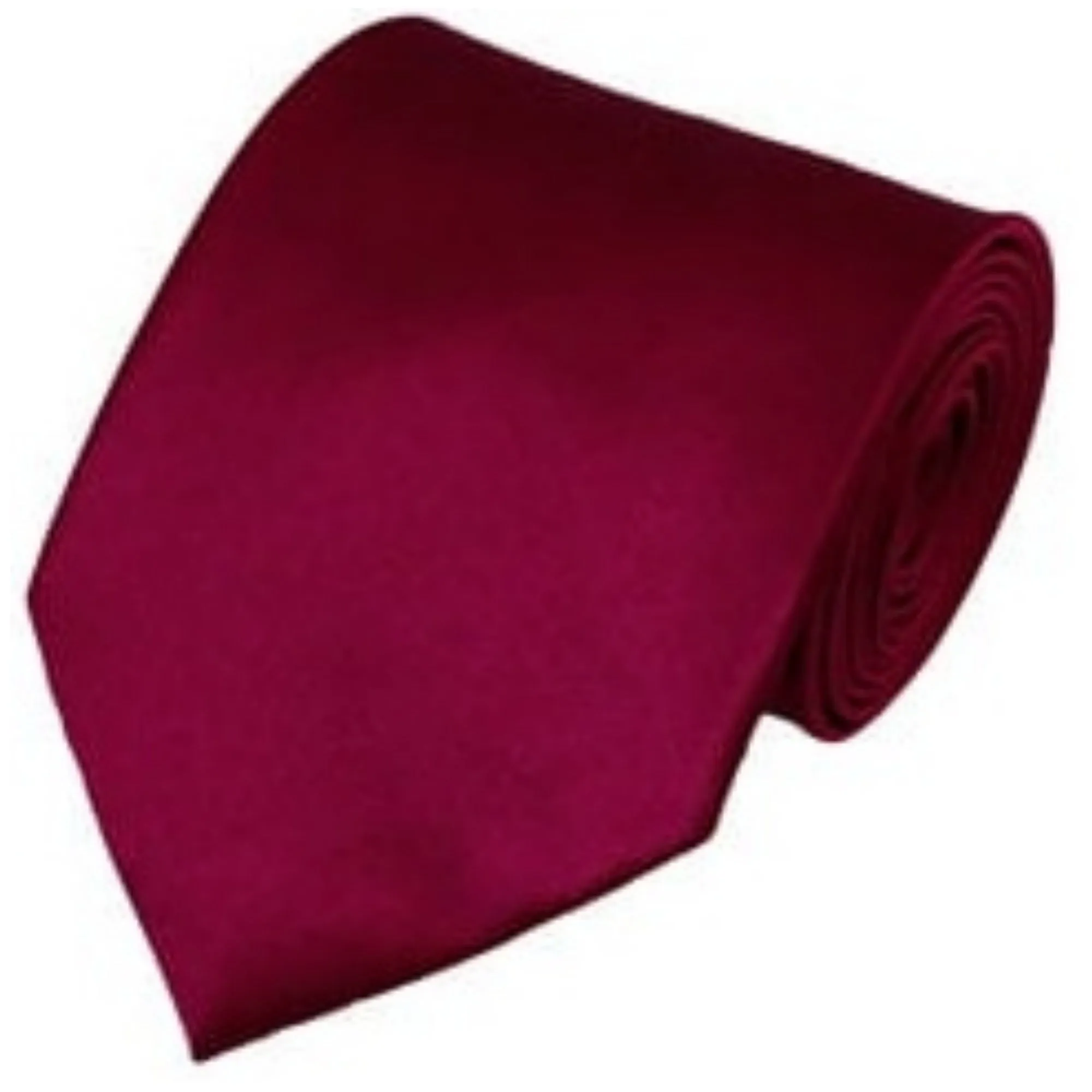 TheDapperTie Solid Color 3.5 Inch Wide And 62 Inch Extra Long Necktie For Big & Tall Men