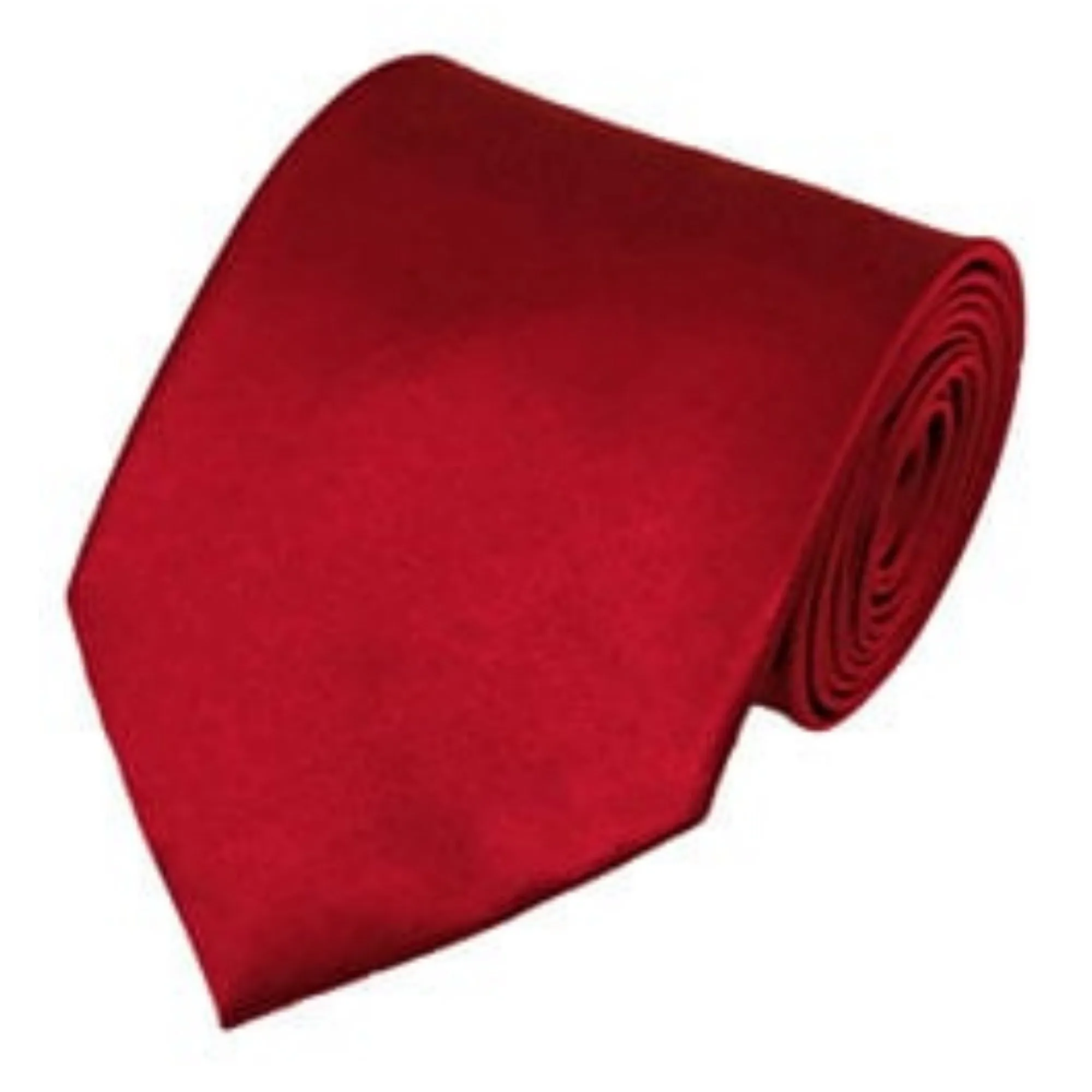 TheDapperTie Solid Color 3.5 Inch Wide And 62 Inch Extra Long Necktie For Big & Tall Men