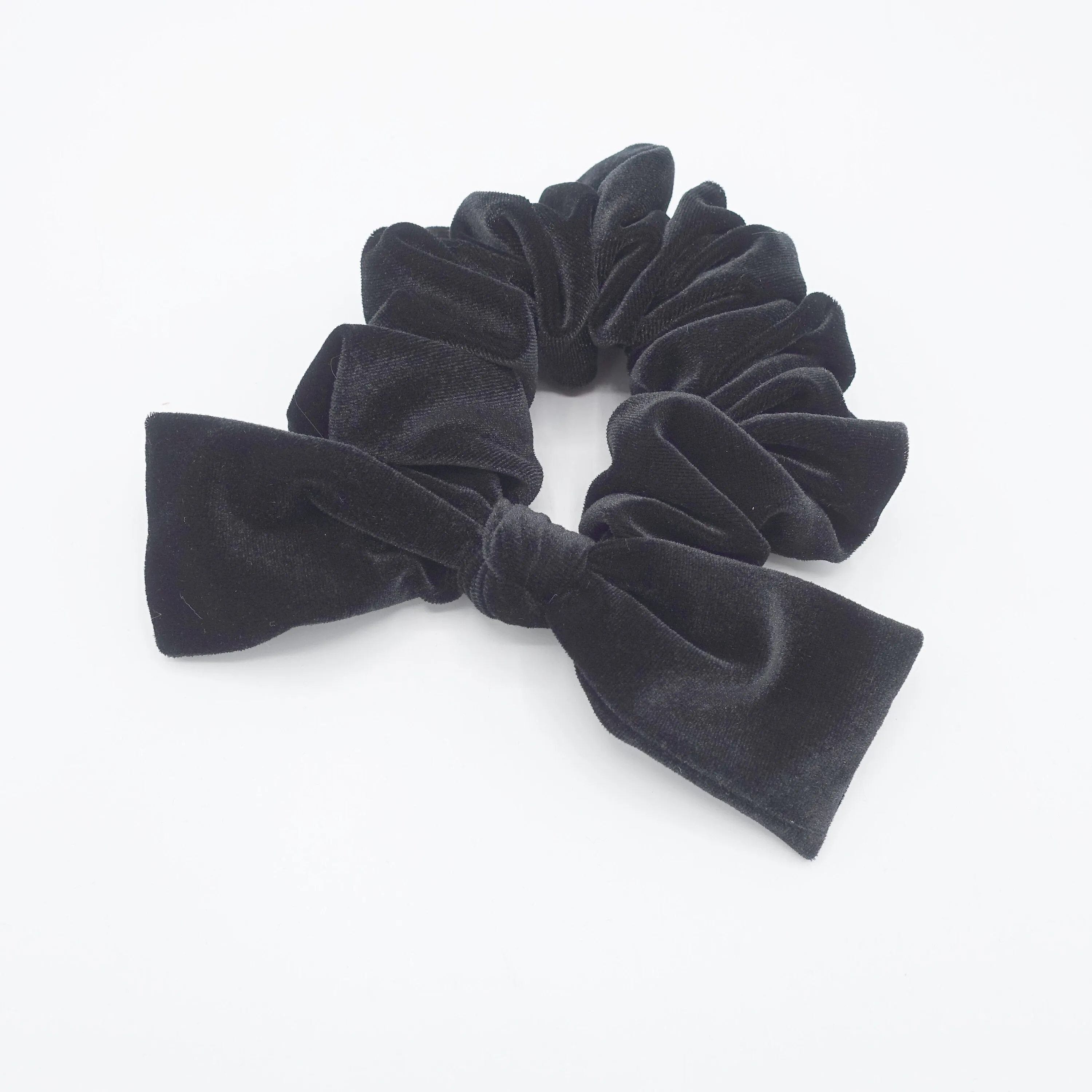 thick velvet scrunchies colorful hair elastic scrunchie knot hair accessory for women