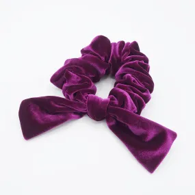 thick velvet scrunchies colorful hair elastic scrunchie knot hair accessory for women