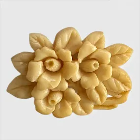 Vintage Celluloid Flower Brooch Always Stylish