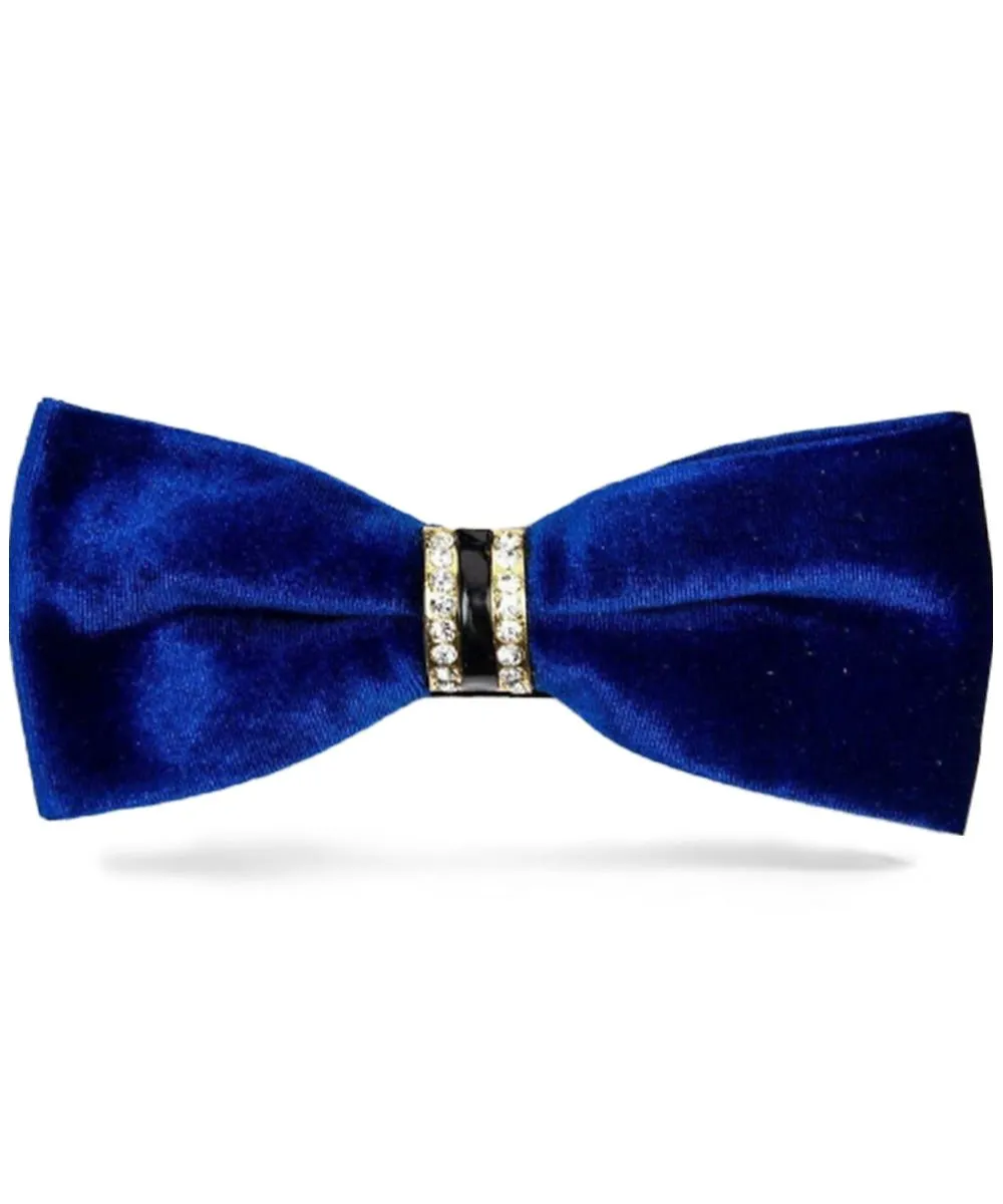 Vittorio Farina Velvet Bow Tie in Gift Box