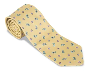 Yellow Lancaster Neats Necktie - F5464